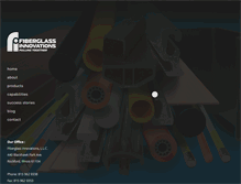 Tablet Screenshot of fiberglassinnovations.com